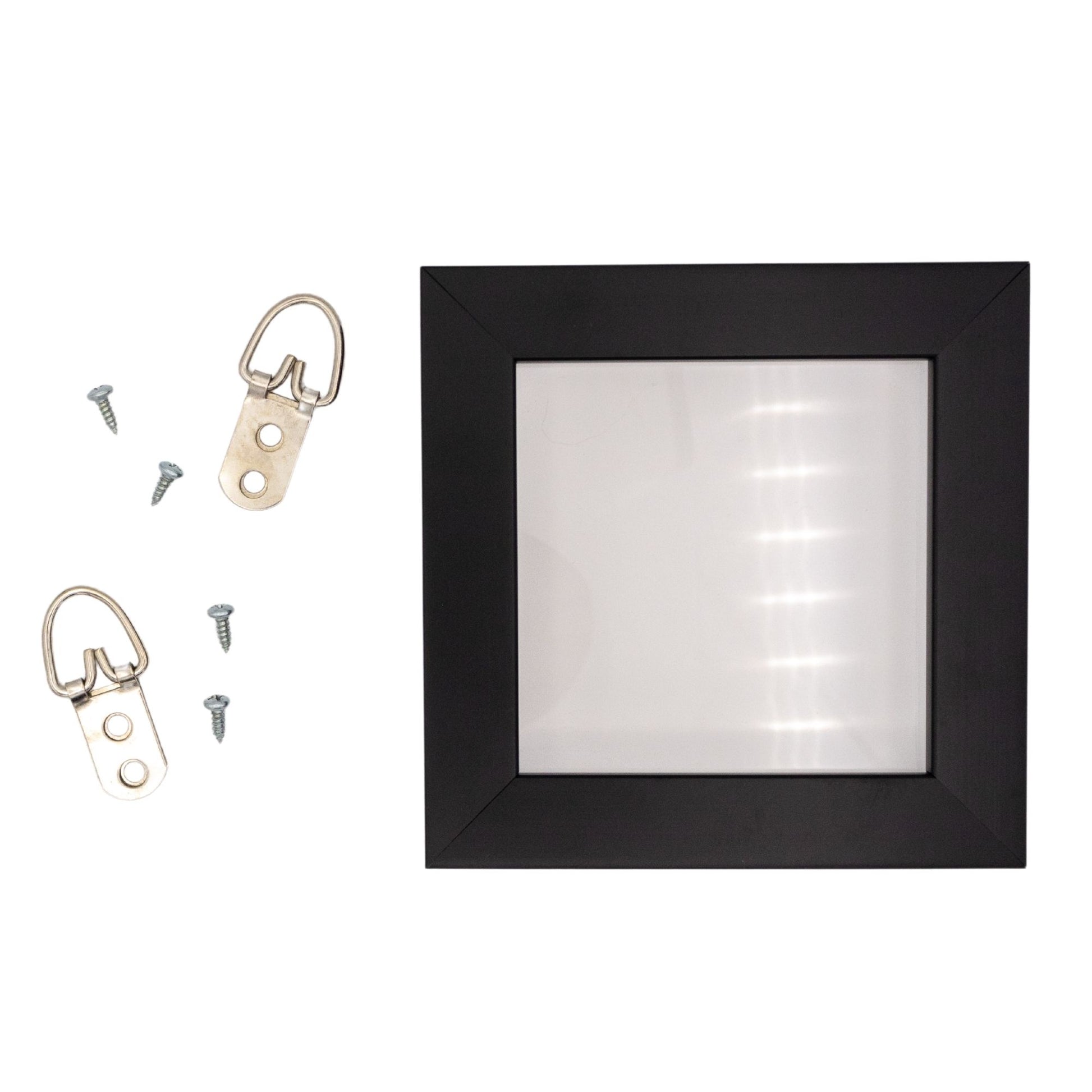 2-1/8" x 7/8" Zinc-Plated Heavy Duty D Ring Picture Hanger
