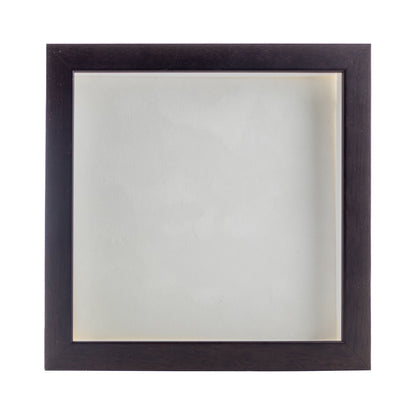 Walnut Shadow Box Frame With White Acid-Free Suede Backing