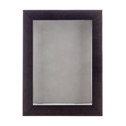 Walnut Shadow Box Frame With Light Grey Acid-Free Suede Backing