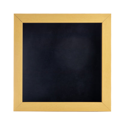 Natural Shadow Box Frame With Black Acid-Free Suede Backing