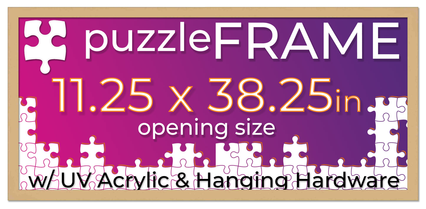 Natural Frame for Jigsaw Puzzles
