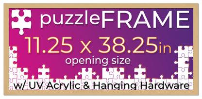 Natural Frame for Jigsaw Puzzles