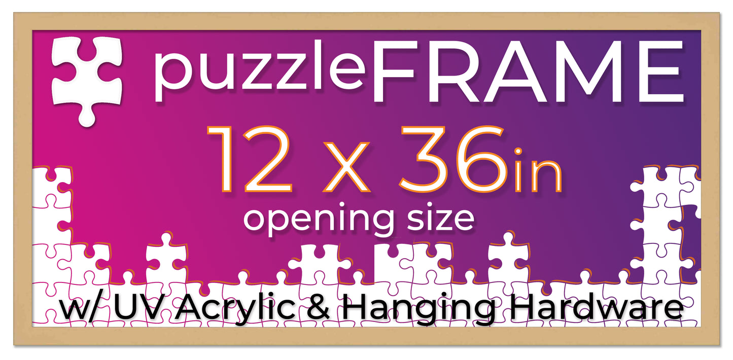 Natural Frame for Jigsaw Puzzles