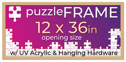 Natural Frame for Jigsaw Puzzles