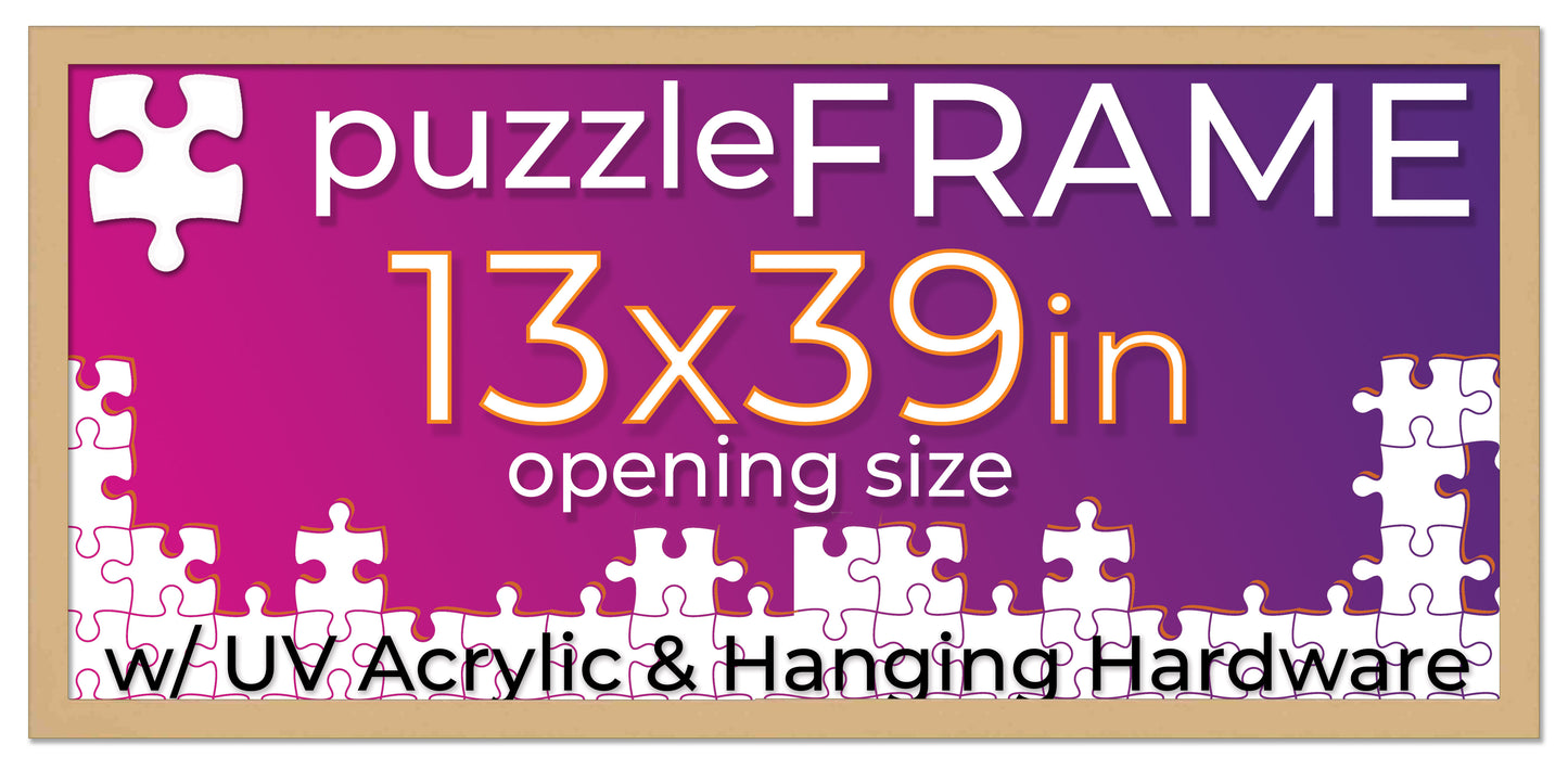 Natural Frame for Jigsaw Puzzles