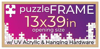 Natural Frame for Jigsaw Puzzles