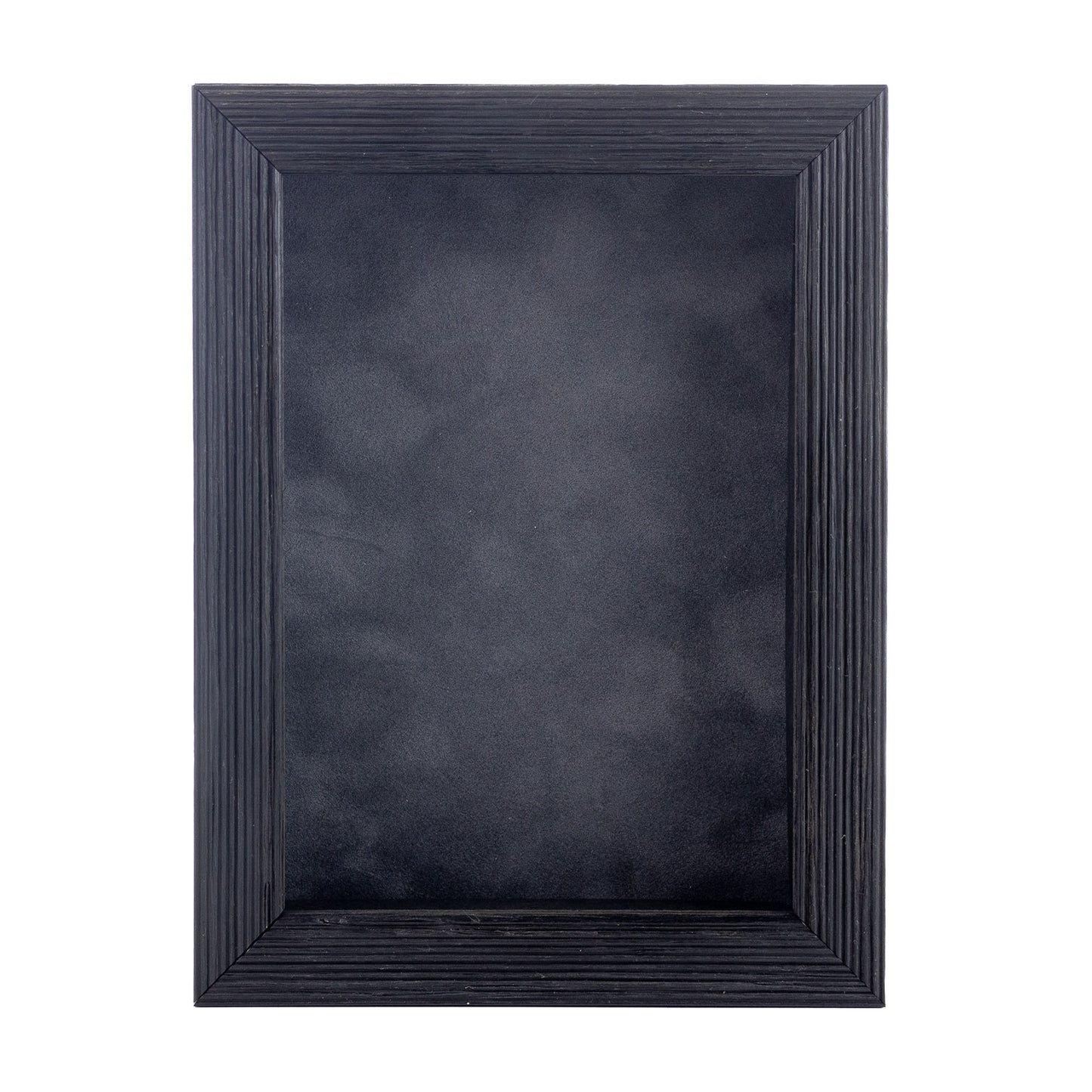 Distressed Black Shadow Box Frame With Dark Grey Acid-Free Suede Backing