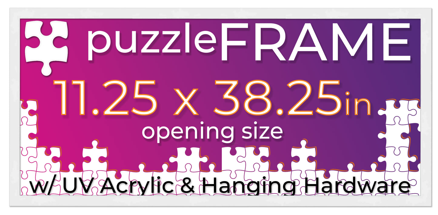 White Frame for Jigsaw Puzzles