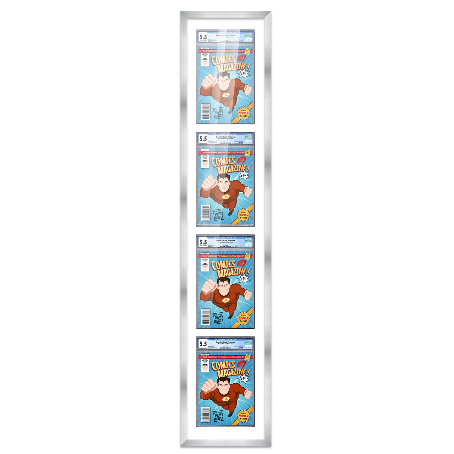 Comic Book Frame for 4 Comic Books