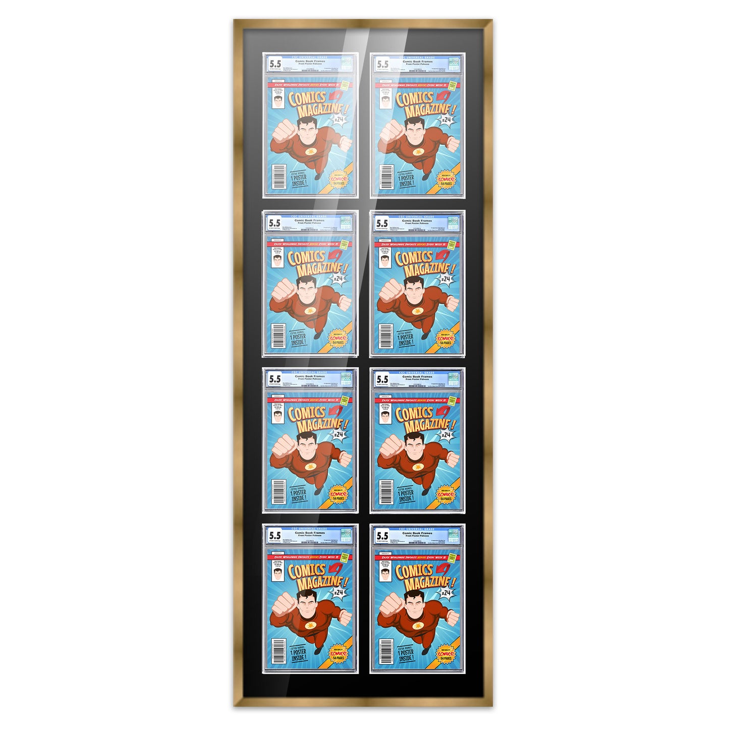Comic Book Frame for 8 Comic Books