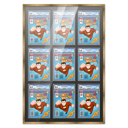 Comic Book Frame for 9 Comic Books