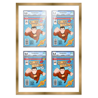 Comic Book Frame for 4 Comic Books