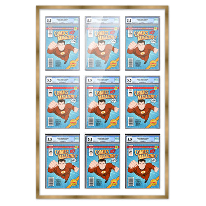Comic Book Frame for 9 Comic Books