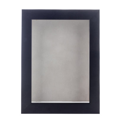 Black Shadow Box Frame With Light Grey Acid-Free Suede Backing