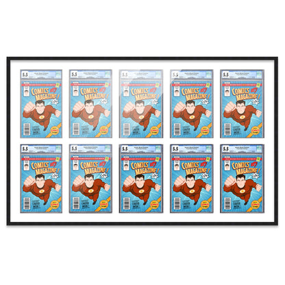 Comic Book Frame for 10 Comic Books
