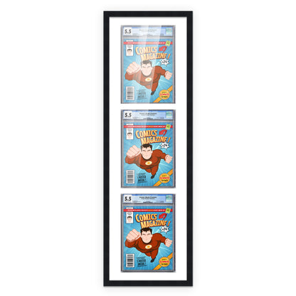 Comic Book Frame for 3 Comic Books