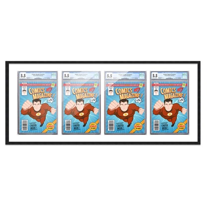 Comic Book Frame for 4 Comic Books