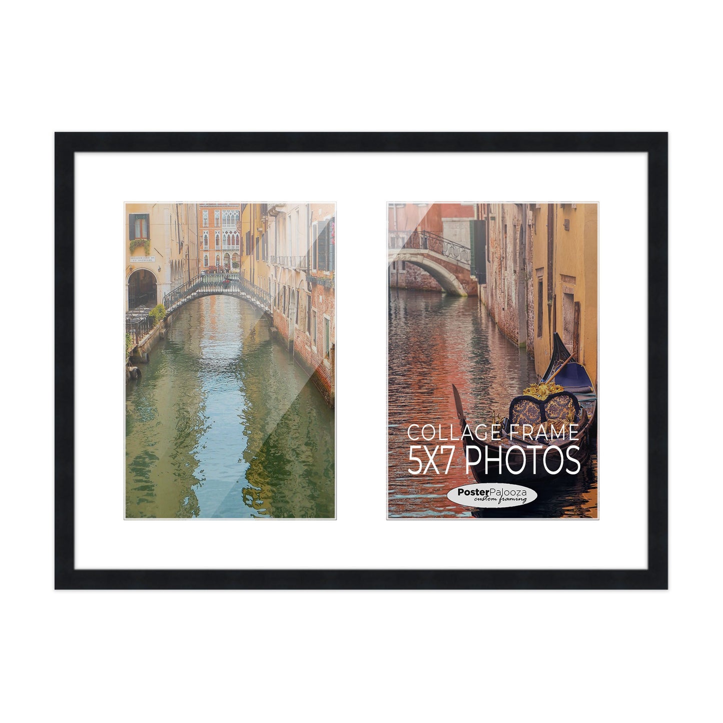 Contemporary Black Wood Picture Frame