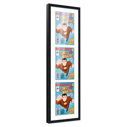 Comic Book Frame for 3 Comic Books