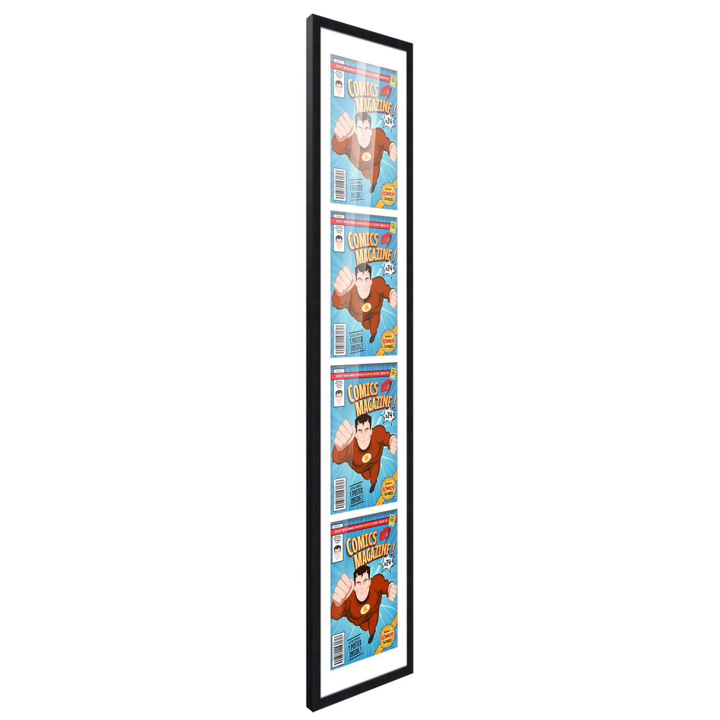 Comic Book Frame for 4 Comic Books