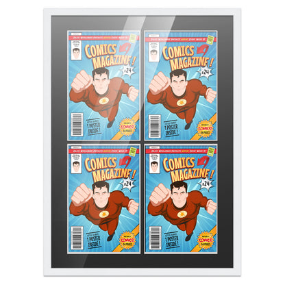 Comic Book Frame for 4 Comic Books