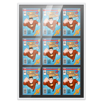 Comic Book Frame for 9 Comic Books