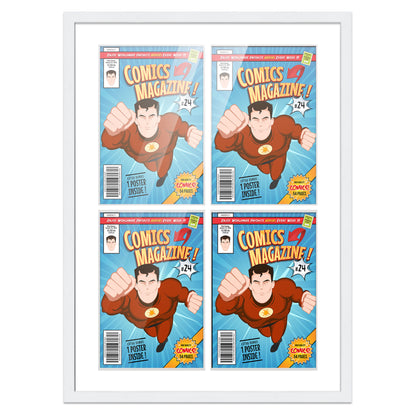 Comic Book Frame for 4 Comic Books