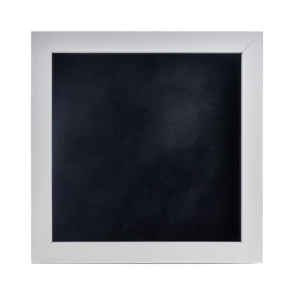 White Shadow Box Frame With Black Acid-Free Suede Backing