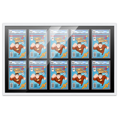 Comic Book Frame for 10 Comic Books