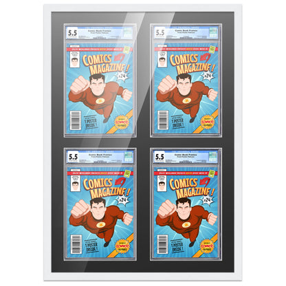 Comic Book Frame for 4 Comic Books