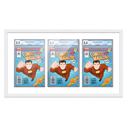 Comic Book Frame for 3 Comic Books