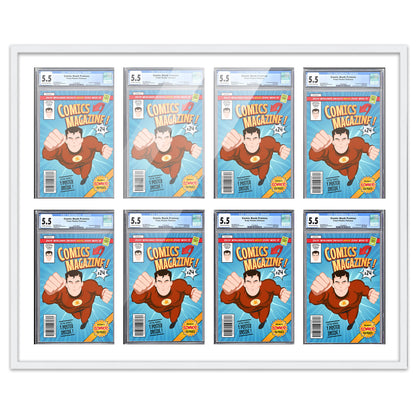 Comic Book Frame for 8 Comic Books