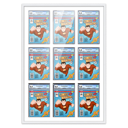 Comic Book Frame for 9 Comic Books