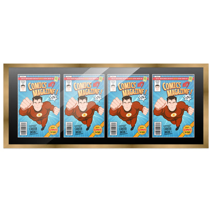 Comic Book Frame for 4 Comic Books