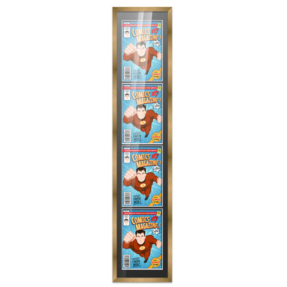 Comic Book Frame for 4 Comic Books