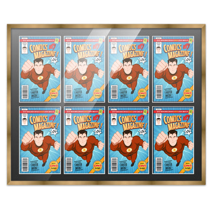 Comic Book Frame for 8 Comic Books