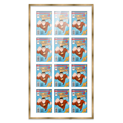 Comic Book Frame for 12 Comic Books