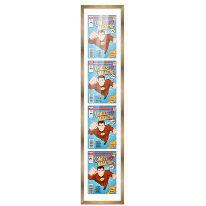 Comic Book Frame for 4 Comic Books