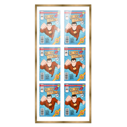 Comic Book Frame for 6 Comic Books