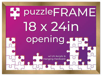 Bronze Frame for Jigsaw Puzzles