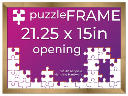 Bronze Frame for Jigsaw Puzzles