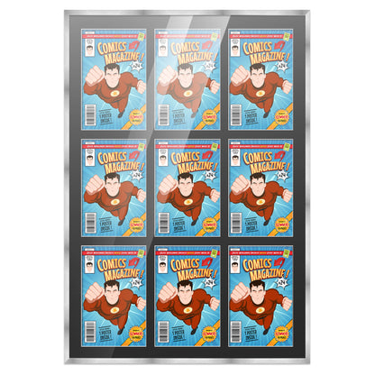 Comic Book Frame for 9 Comic Books