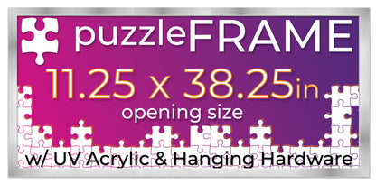 Silver Frame for Jigsaw Puzzles
