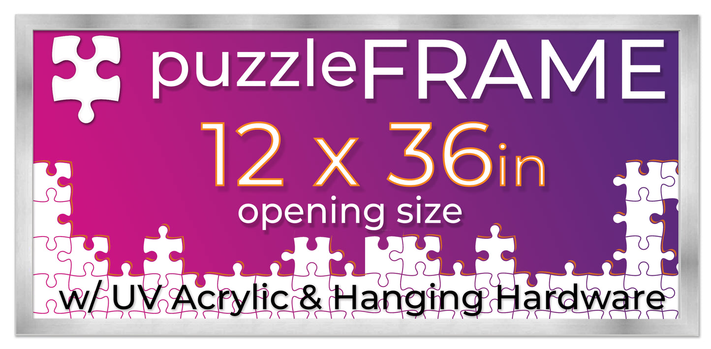 Silver Frame for Jigsaw Puzzles