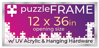 Silver Frame for Jigsaw Puzzles