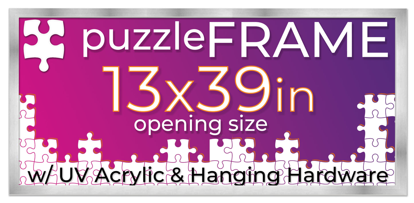 Silver Frame for Jigsaw Puzzles