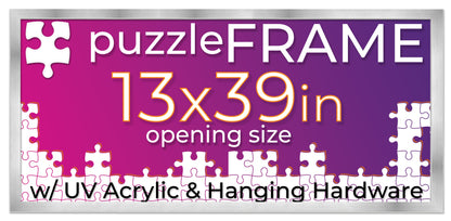 Silver Frame for Jigsaw Puzzles