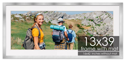 Silver Frame with White Mat