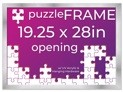 Silver Frame for Jigsaw Puzzles