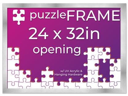 Silver Frame for Jigsaw Puzzles